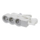 Bloc multiprises standard 3x2P+T cordon de 1,5m