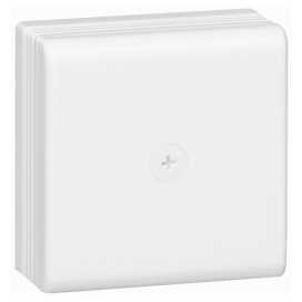 Boîte de dérivation 110x110 mm pour moulures DLP blanc