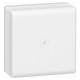 Boîte de dérivation 110x110 mm pour moulures DLP blanc