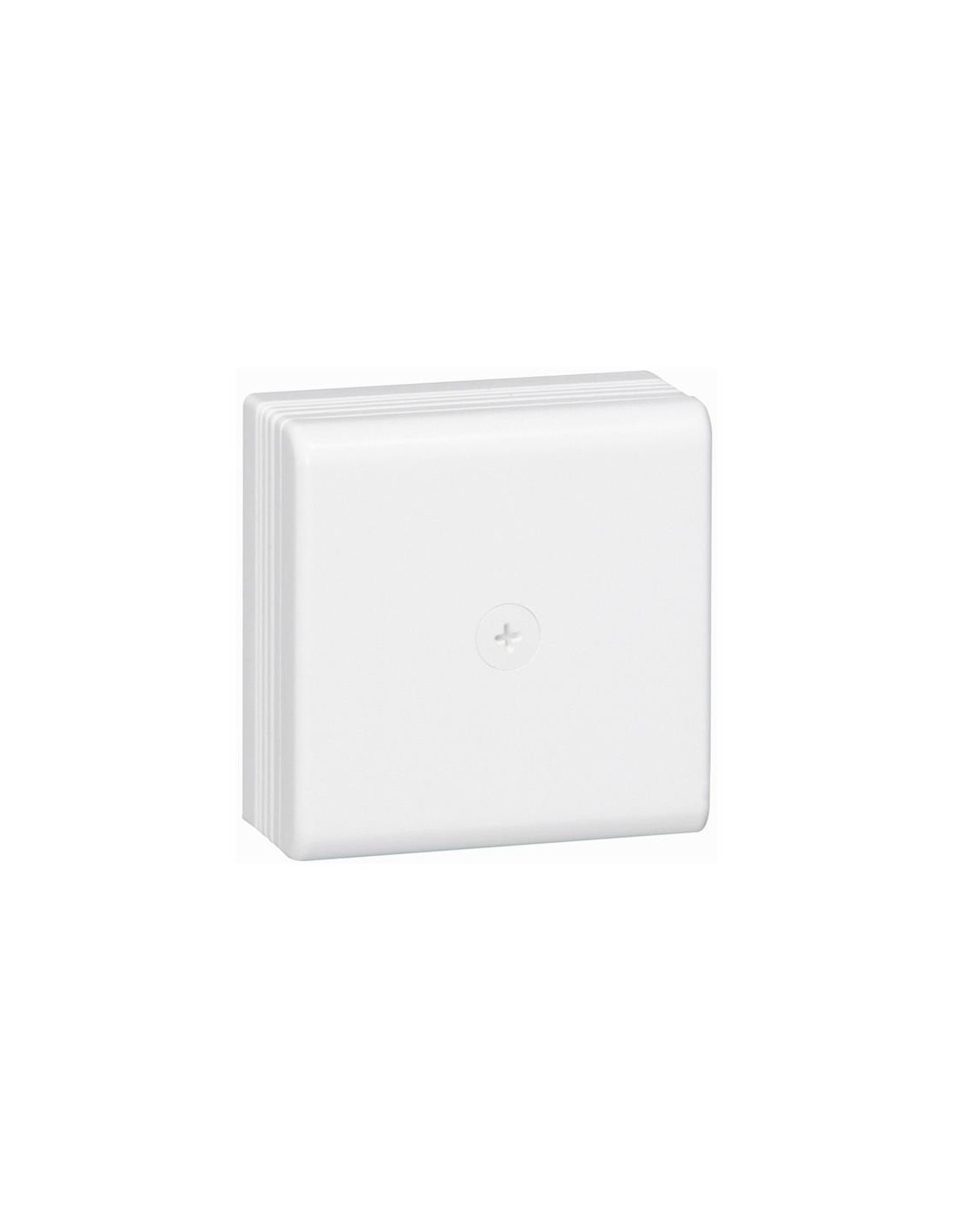 Boîte de dérivation 110x110 mm pour moulures DLP blanc