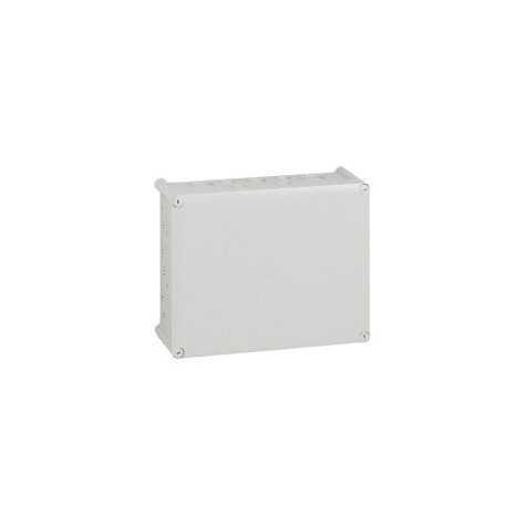Boîte rectangulaire Plexo IP 55 étanche pour presse-étoupe Plexo - 310x240x124mm- gris - 36 entrées Boîte rectangulaire Plexo IP 55 étanche pour presse-étoupe Plexo - 310x240x124mm- gris - 36 entrées