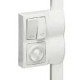 Cadre Oteo double DLP h. 16 mm le long du profilé