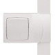 Cadre Oteo simple DLP h. 16 mm le long du profilé