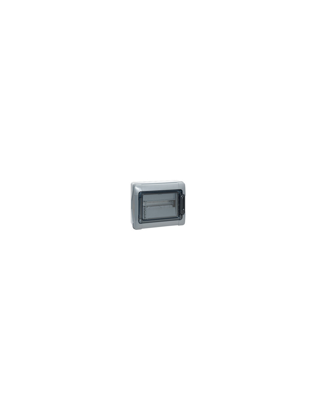 Coffret 1x12 modules avec bornier - IP65 - Plexo