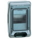 Coffret cache-borne- 2+1 mod. sans bornier - IP65 - Plexo