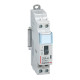 Contacteur heure creuse 2NO 25A 230V 1 module