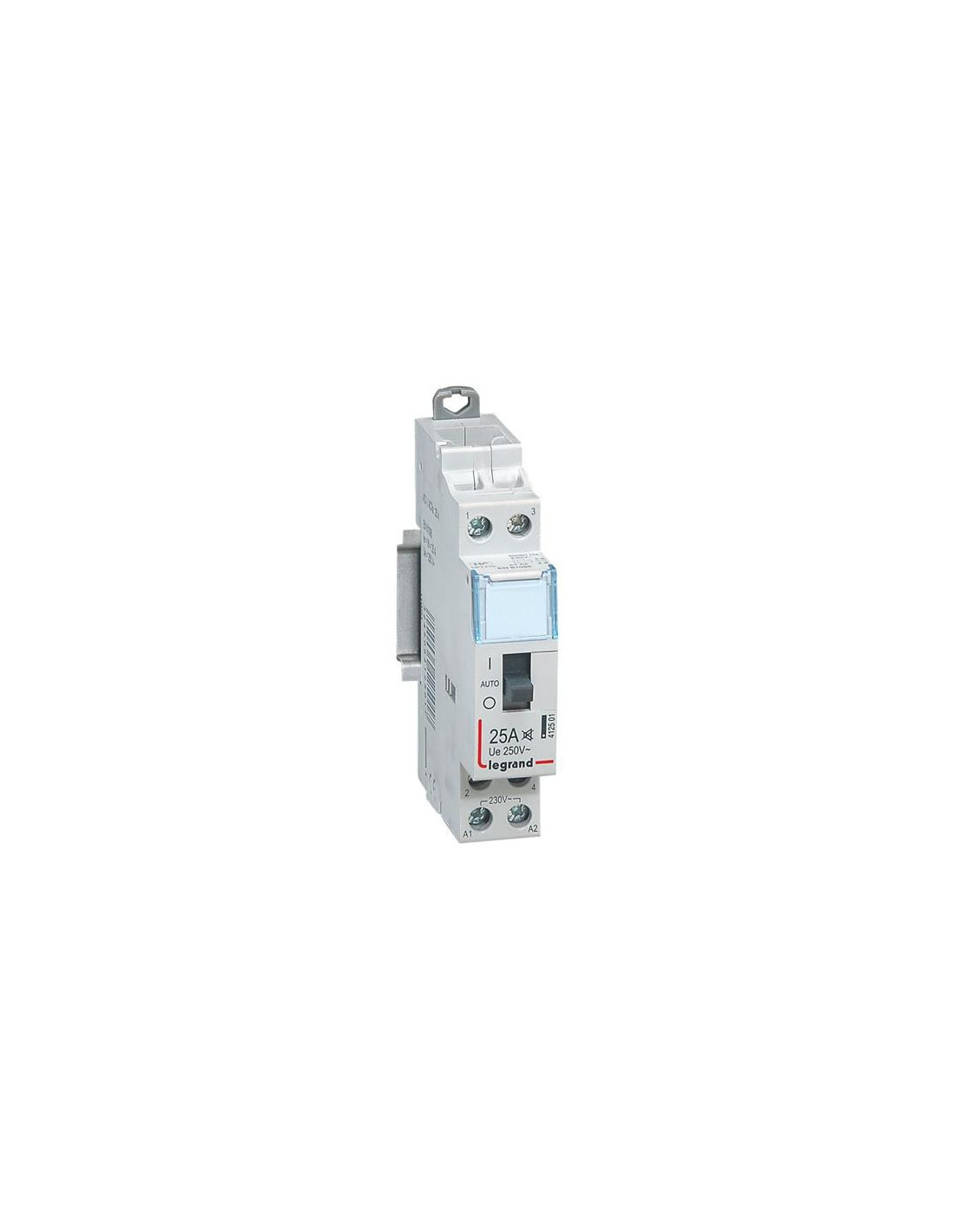 Contacteur heure creuse 2NO 25A 230V 1 module