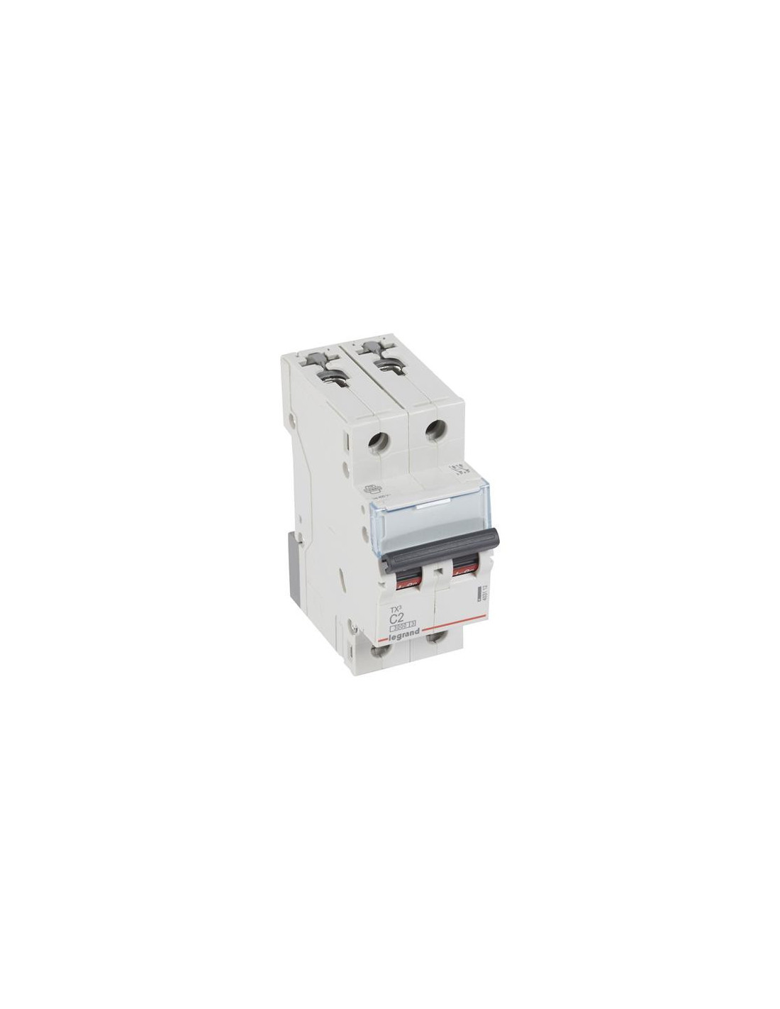 Disjoncteur TX³ 3kA 2P C02 230/400V - 2 modules