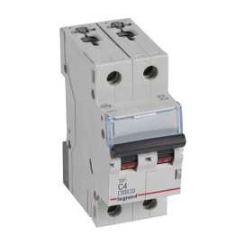 Disjoncteur TX³ 3kA 2P C04 230/400V - 2 modules