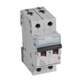 Disjoncteur TX³ 3kA 2P C10 230/400V - 2 modules