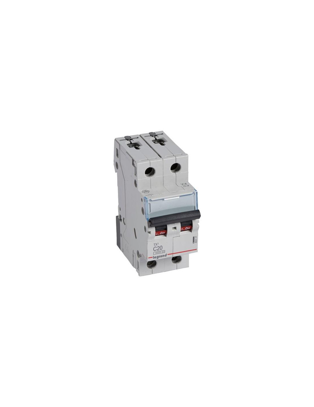 Disjoncteur TX³ 3kA 2P C20 230/400V - 2 modules
