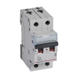 Disjoncteur TX³ 3kA 2P C25 230/400V - 2 modules