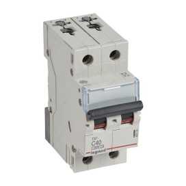 Disjoncteur TX³ 3kA 2P C40 230/400V - 2 modules