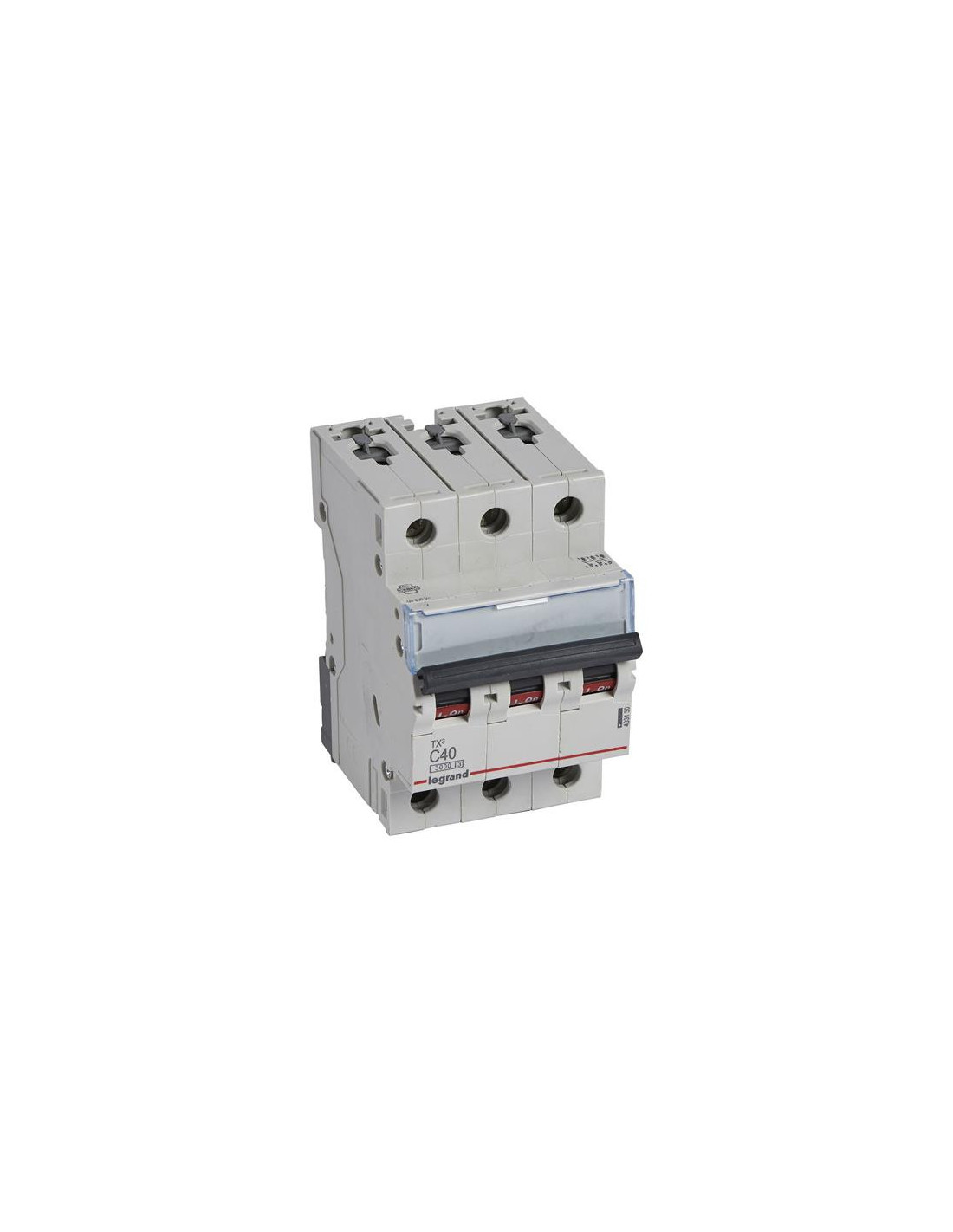 Disjoncteur TX³ 3kA 3P C40 400V - 3 modules