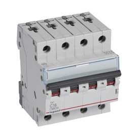 Disjoncteur TX³ 3kA 4P C16 400V - 4 modules