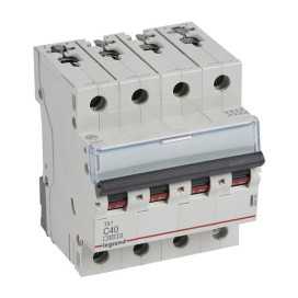 Disjoncteur TX³ 3kA 4P C40 400V - 4 modules