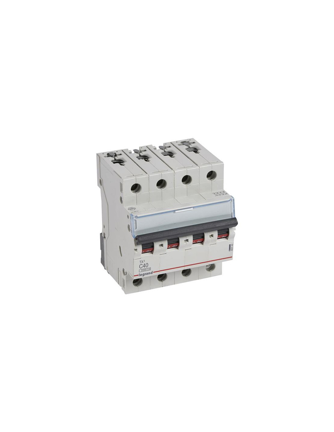 Disjoncteur TX³ 3kA 4P C40 400V - 4 modules