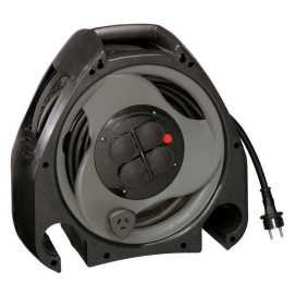 Enrouleur prof. 4x(2P+T) 10/16A 250V IP44 - 50m - 3x1,5