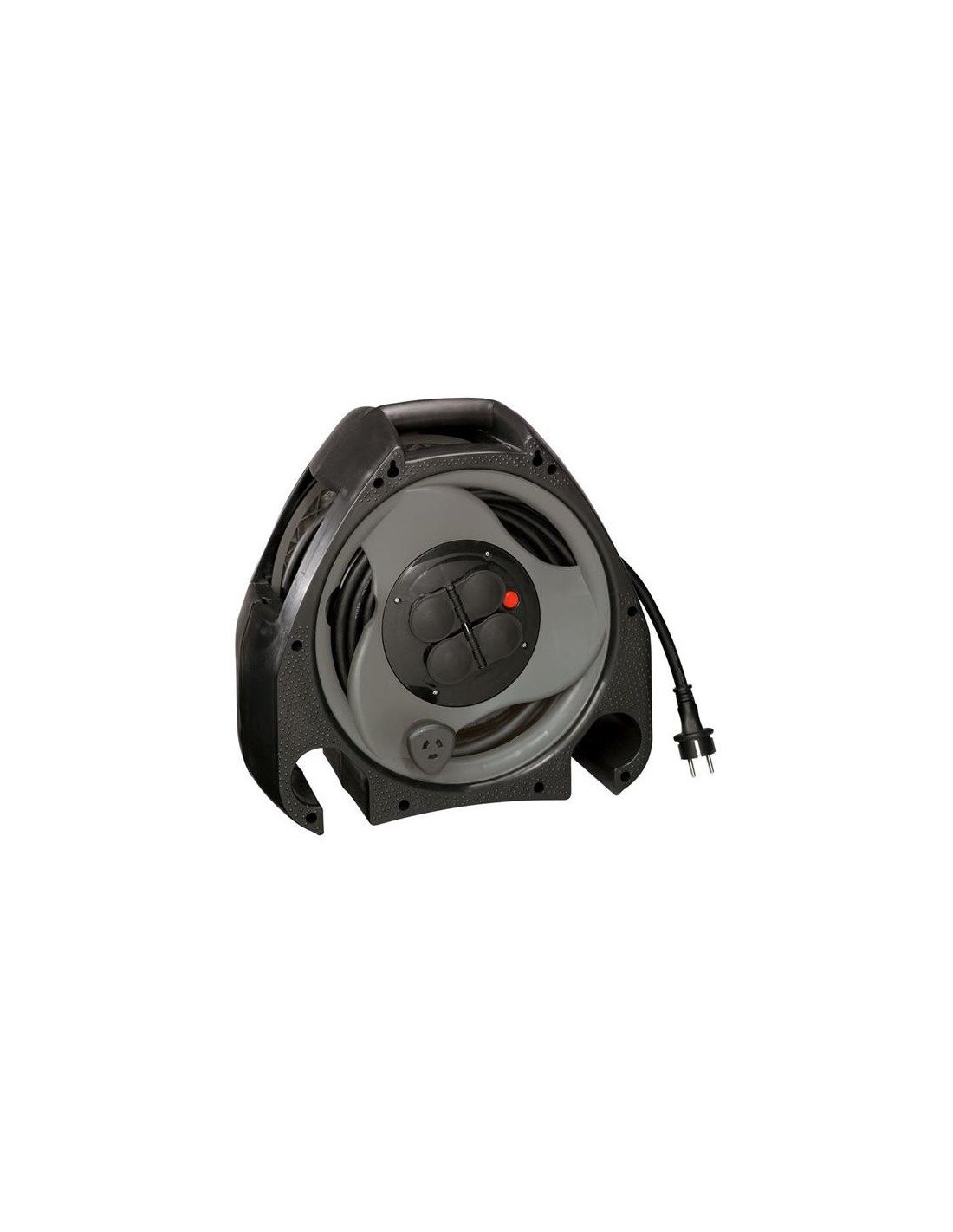 Enrouleur prof. 4x(2P+T) 10/16A 250V IP44 - 50m - 3x1,5