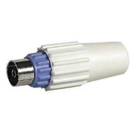 Fiche TV coaxiale femelle diamètre 9,5 mm
