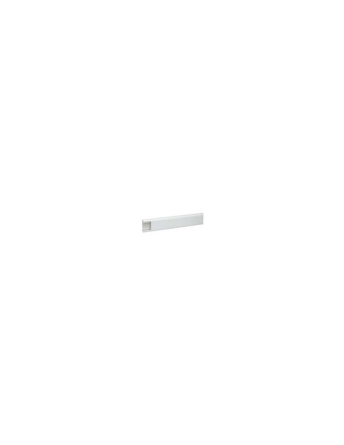 Goulotte DLP design 35 x 105mm corps + couvercle - blanc - 2m