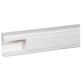 Goulotte DLP design 50 x 105mm corps + couvercle - blanc - 2m