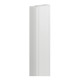 Goulotte DLP design 50 x 80 mm corps + couvercle - blanc - 2m