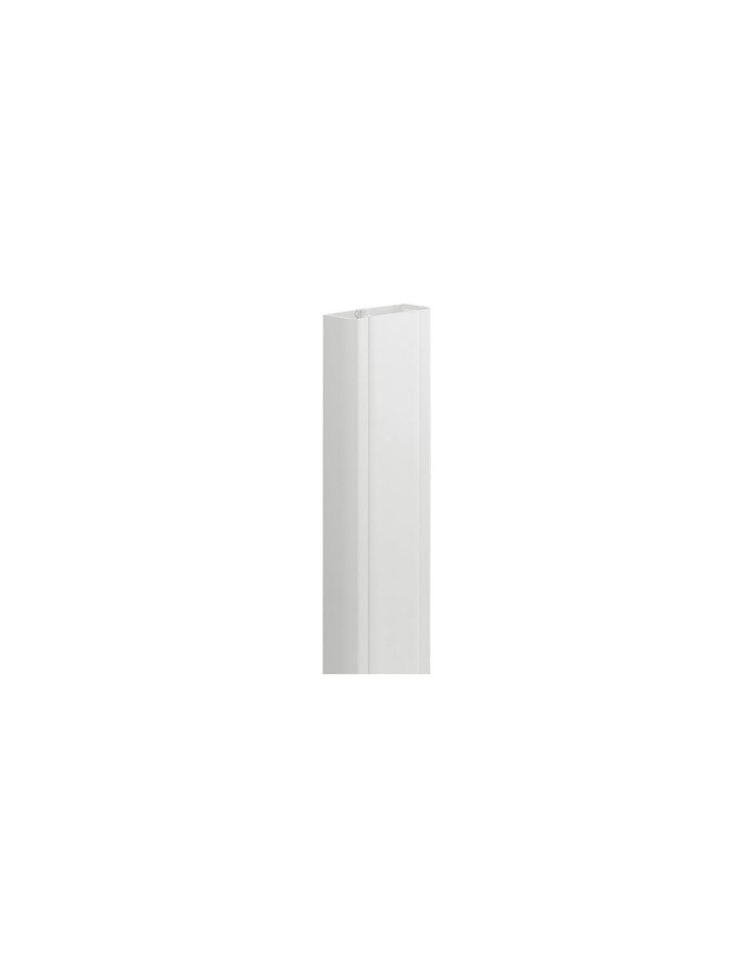 Goulotte DLP design 50 x 80 mm corps + couvercle - blanc - 2m
