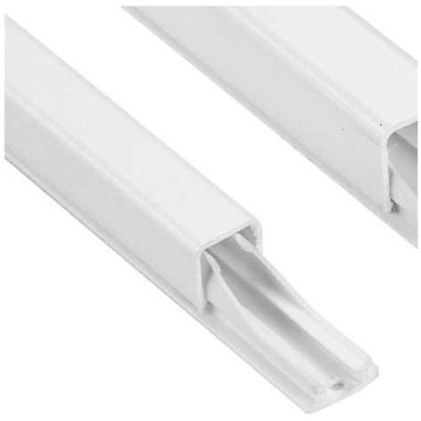 Guide-câbles DLP - long. 1,2 m 11 x 10,5 mm - blanc - adhésif Guide-câbles DLP - long. 1,2 m 11 x 10,5 mm - blanc - adhésif