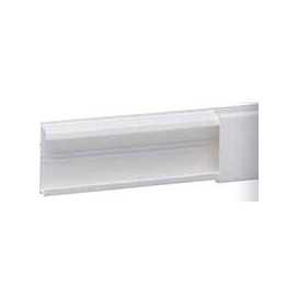 Guide-câbles DLP - long. 2,1 m 14 x 13,5 mm - blanc - adhésif