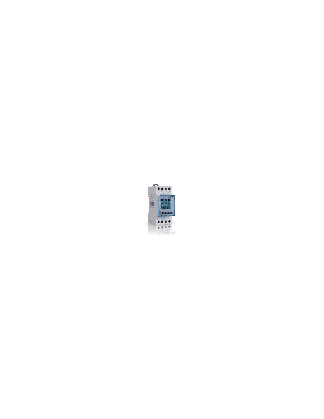 Interrupteur horaire hebdo. 2s 16A 230V 50/60Hz - 2 modules