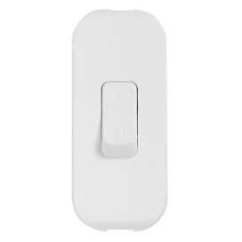 Interrupteur à bascule - blanc mouch. 2 A - 250 V - bipolaire