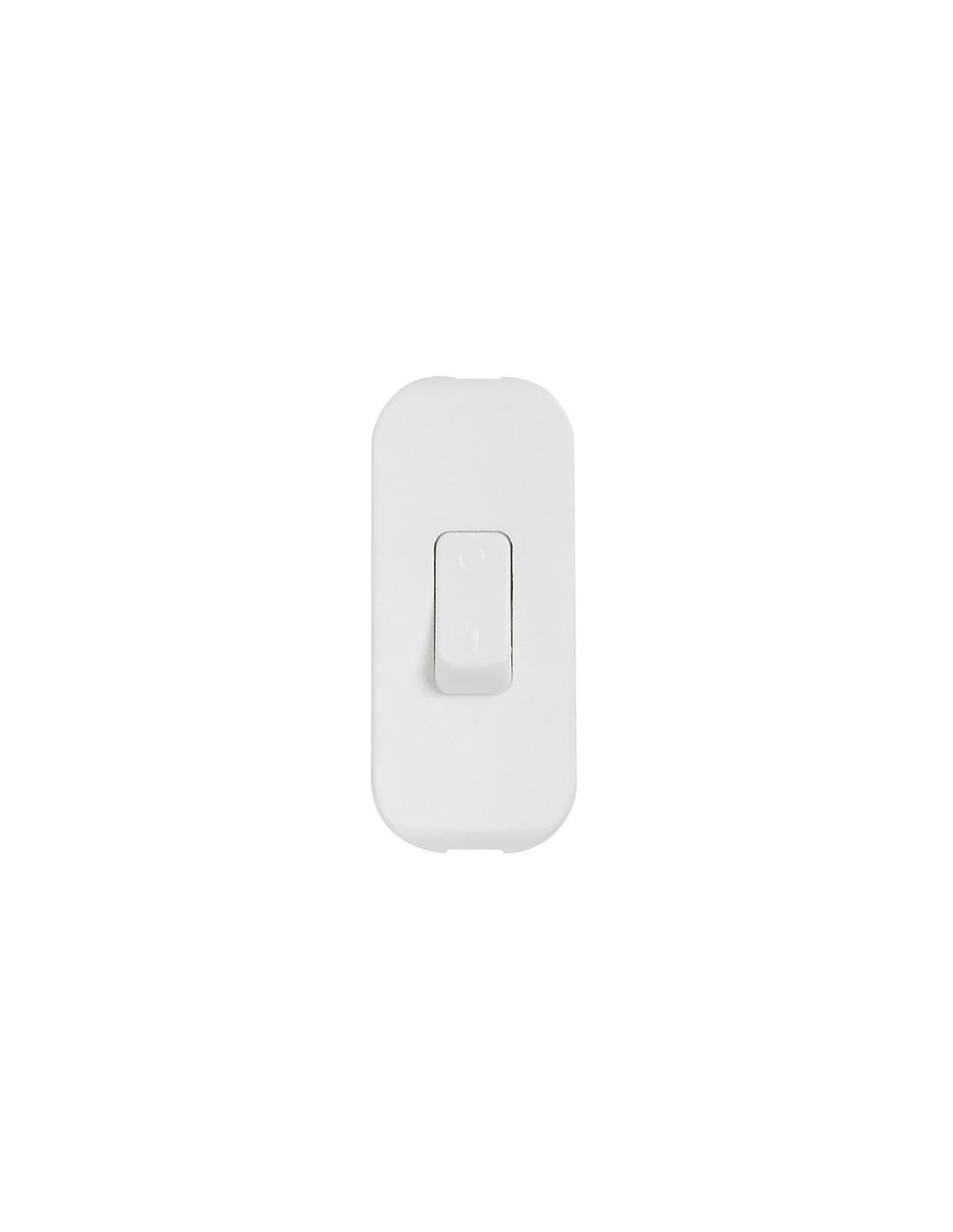 Interrupteur à bascule - blanc mouch. 2 A - 250 V - bipolaire