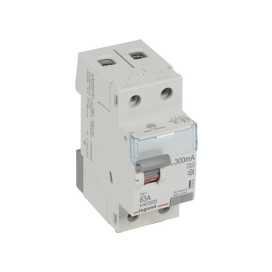 Interrupteur différentiel TX³ 2P 300mA 63A Type A - 2 modules
