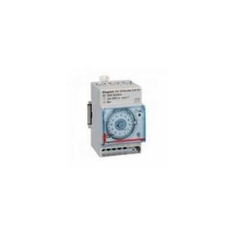 Interrupteur horaire hebdo 3 modules 1s 16 A - 250V - automatique Interrupteur horaire hebdo 3 modules 1s 16 A - 250V - automatique