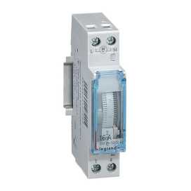 Interrupteur horaire journalier 1 module vert. - 100h - 50/60Hz - man.