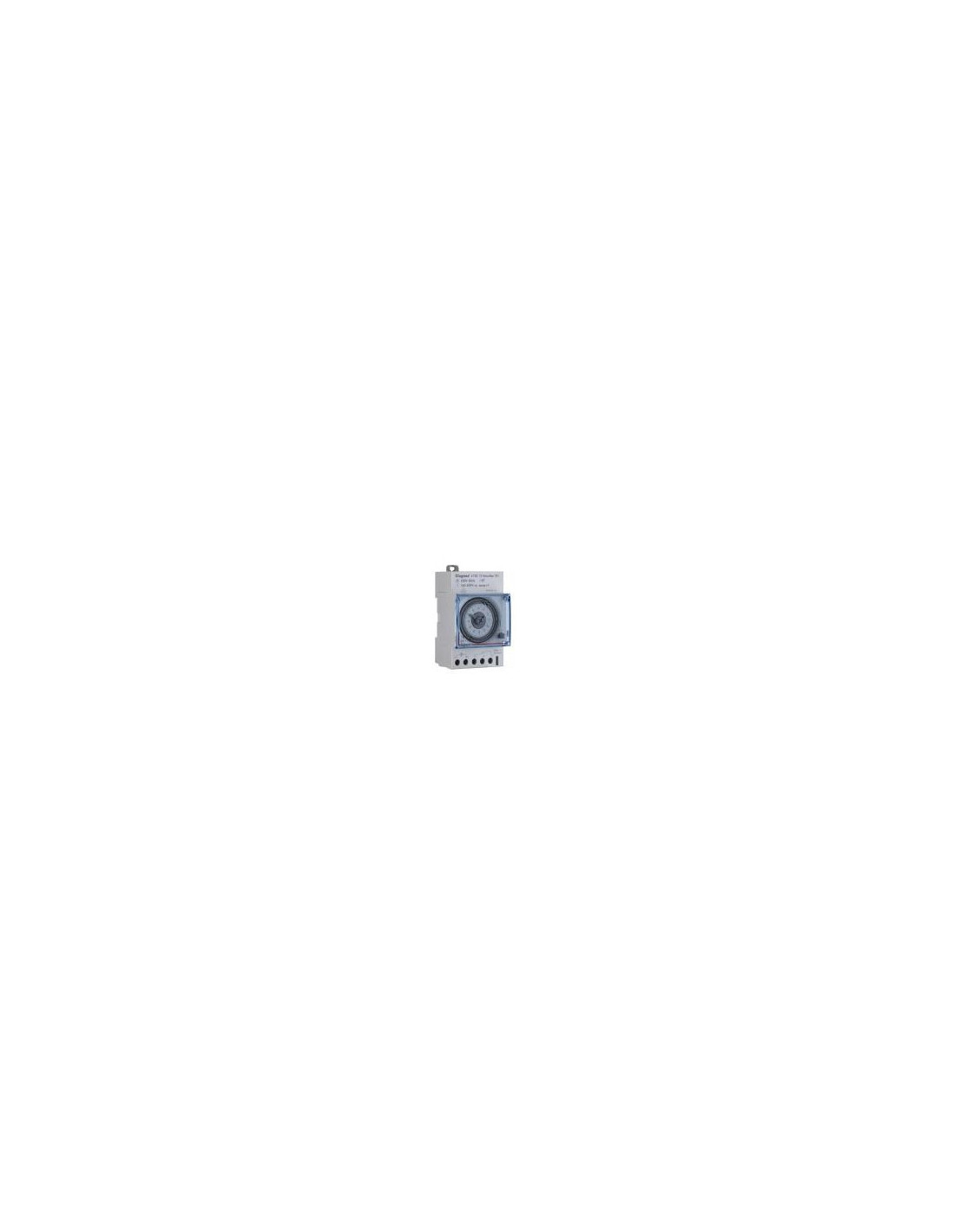 Interrupteur horaire journalier 3modules horizontales - 50Hz - manuelle