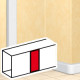 Joint de couvercle DLP design sect. 35x80, 50x80 et 50x105mm