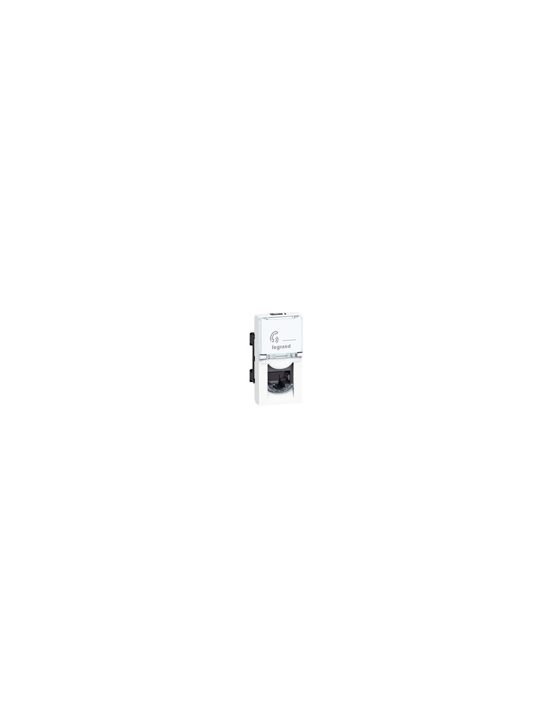 LCS2 prise RJ45 CAT5e F/UTP 1 module Mosaic couleur blanc