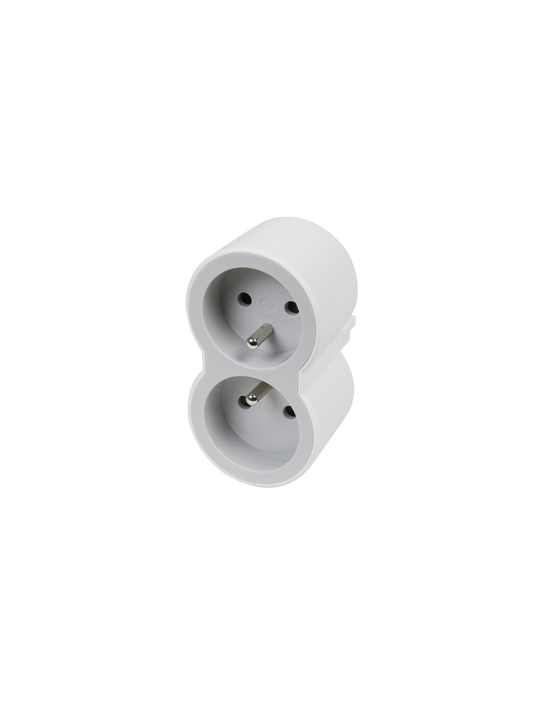 Prise Domino double 2P+T