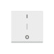 Mosaic interrupteur bipolaire easyled-16A 2 modules blanc