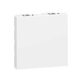 Mosaic obturateur 2 modules Blanc