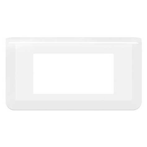 Mosaic plaque de recouvrement 4 modules blanche horizontal Mosaic plaque de recouvrement 4 modules blanche horizontal