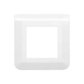 Mosaic plaque de recouvrement 2 modules blanc