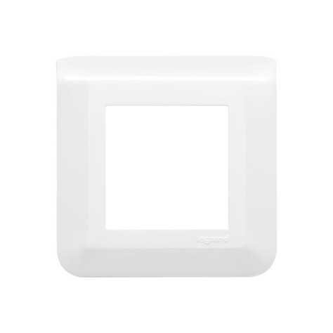 Mosaic plaque de recouvrement 2 modules blanc Mosaic plaque de recouvrement 2 modules blanc