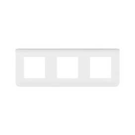 Mosaic plaque de recouvrement 3x2 modules blanc