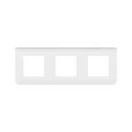 Mosaic plaque de recouvrement 3x2 modules blanc