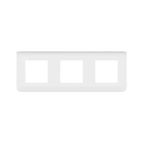 Mosaic plaque de recouvrement 3x2 modules blanc Mosaic plaque de recouvrement 3x2 modules blanc