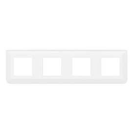 Mosaic plaque de recouvrement 4x2 modules blanc 71 horizontaux