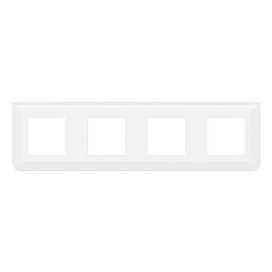 Mosaic plaque de recouvrement 4x2 modules blanc 71 horizontaux